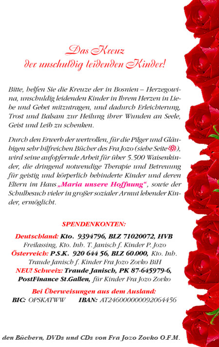 Das Kreuz der unschuldigen Kinder